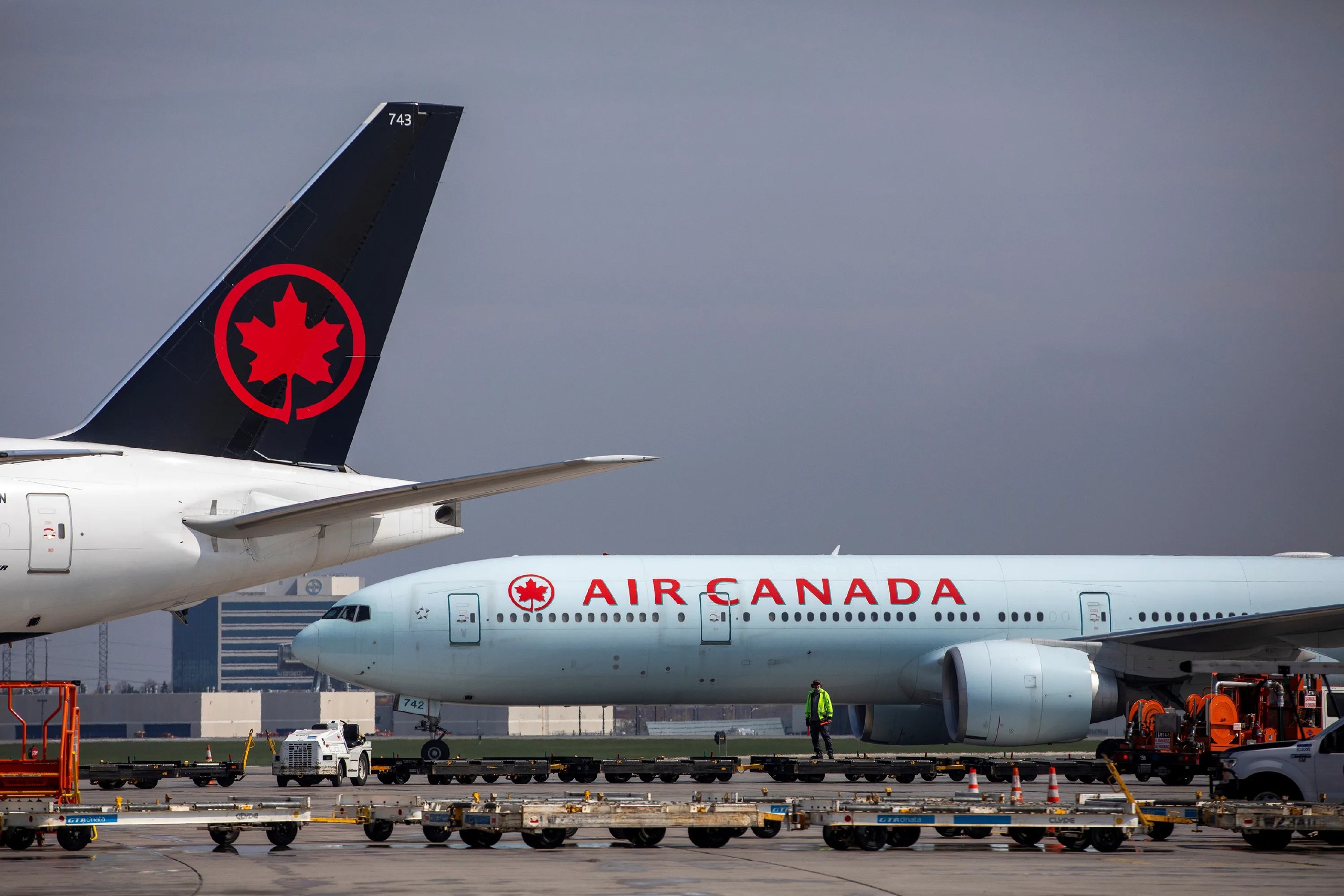 Air Canada начала отмену рейсов из-за забастовки бортпроводников
