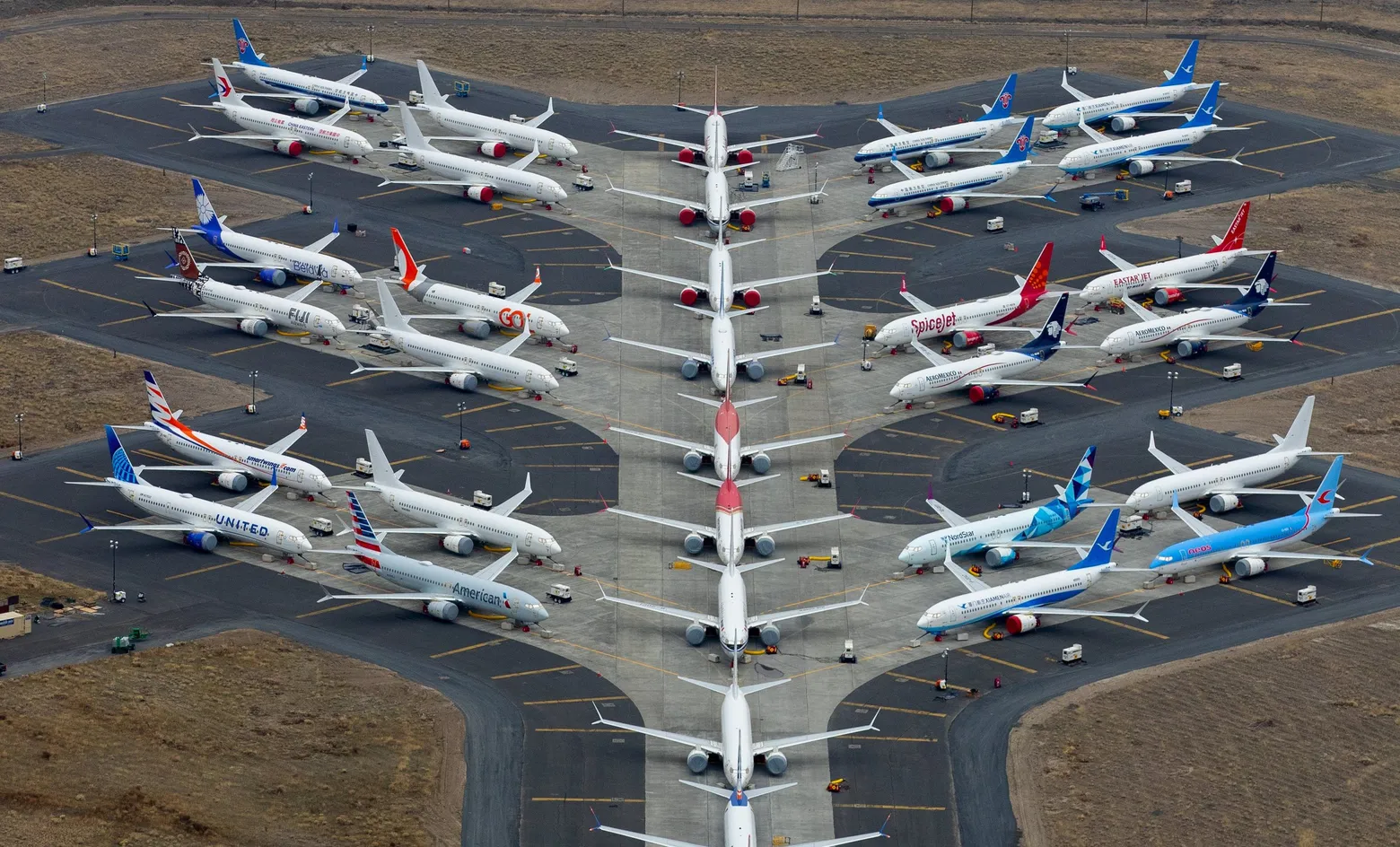 Boeing завершила шестилетнюю «консервацию» 737 MAX