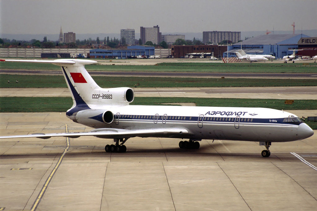 Ту-154 — главный самолёт позднего СССР