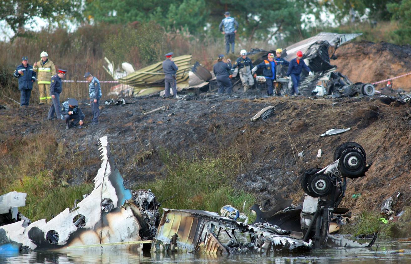 Як-42 под Ярославлем: как погиб хоккейный «Локомотив» в 2011 году